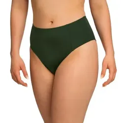Wiki Swim Tai Highwaist Brief Dunkelgrün 38 Damen