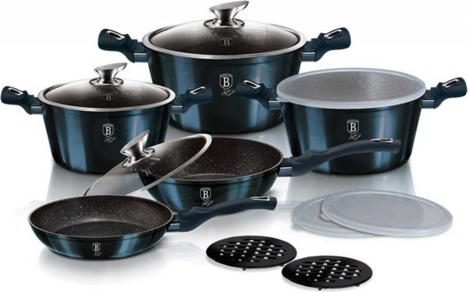Berlinger Haus set potten Aquamarine 29669