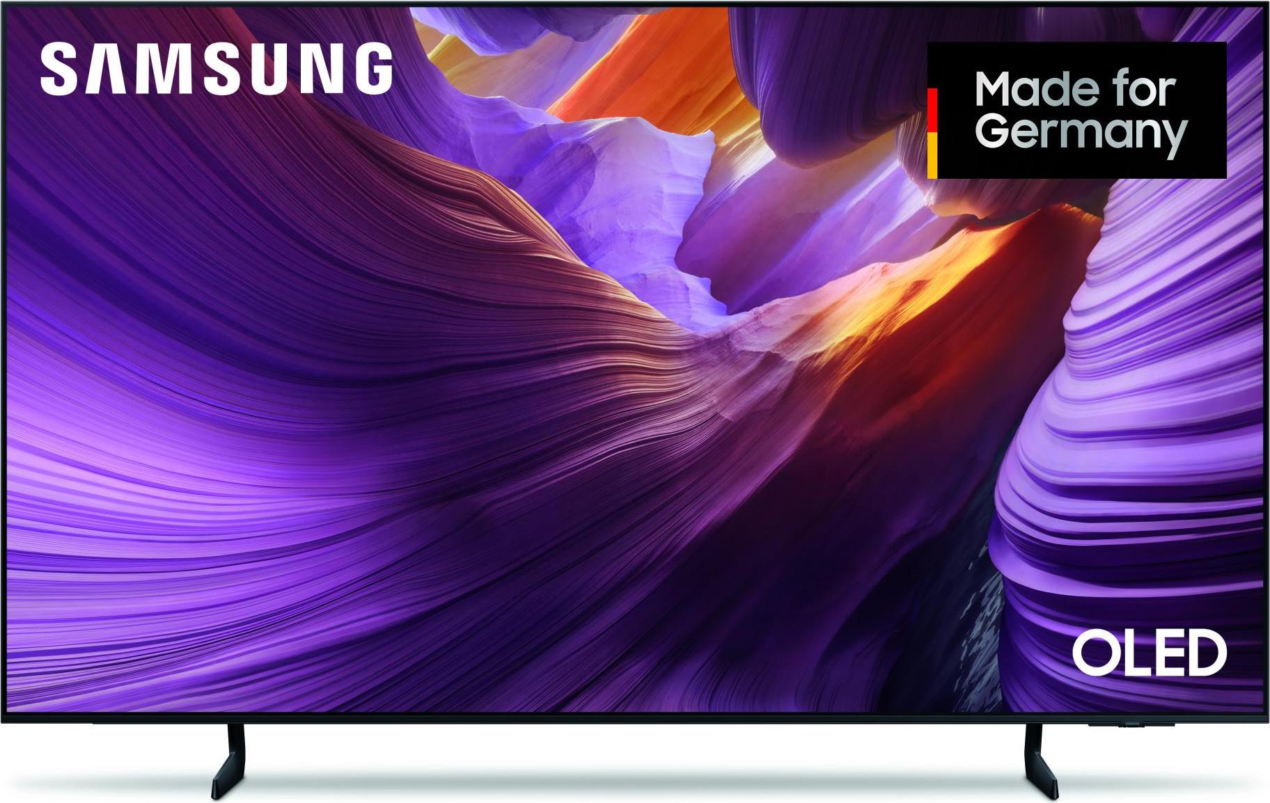 Samsung 55" OLED S85F 4K Vision AI Smart TV (2025), 139,7 cm (55"), 3840 x 2160 Pixel, OLED, Smart-TV, WLAN, Schwarz