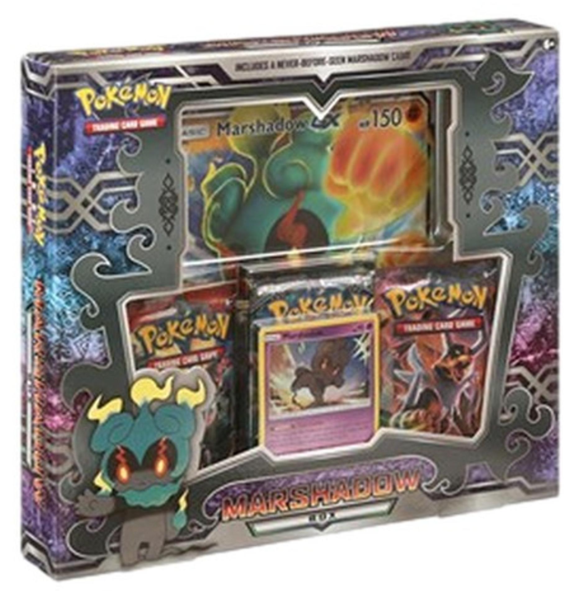 Pokemon Marshadow Sammelkarten-Box - Offizielle Booster-Erweiterung für das Sammelkartenspiel