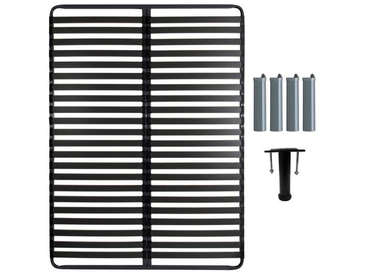 TITANIUM 22 - Pack Sommier 2x22 Lattes 140x190cm + 5 Pieds