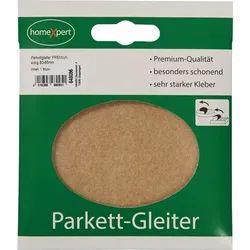 Parkettgleiter Premium 80 x 95mm Filz natur eck.selbstkl. - 548095