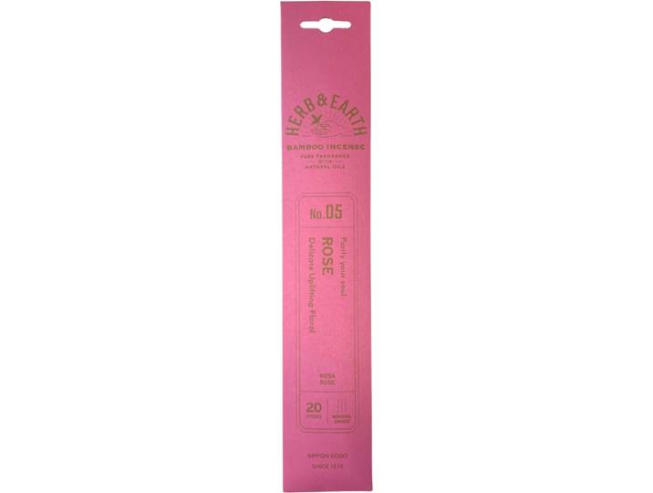 Rose Herb & Earth Nippon Kodo - Wierook Stokjes