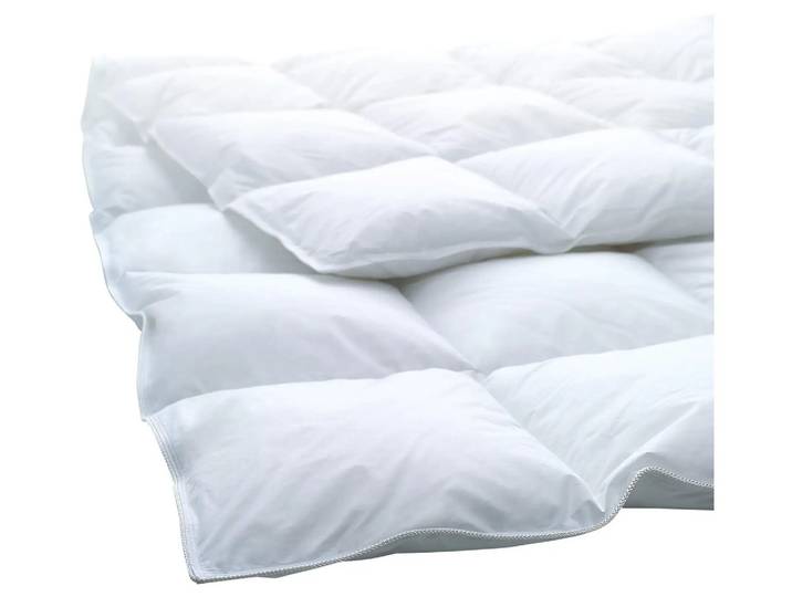 Ganzjahresduvet Carree Light Billerbeck / Farbe: Weiss / Material: