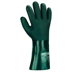 PVC-Chemikalienschutzhandschuhe grün |40cm - 9 (L)
