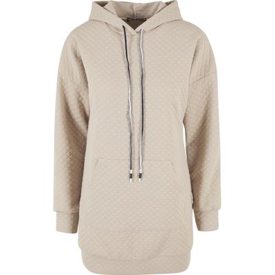 Kapuzensweatshirt CLOUD 5IVE "CLOUD 5IVE Damen", Damen, Gr. XS, beige, 100% Polyester, unifarben, loose fit, ohne Ausschnitt, Sweatshirts