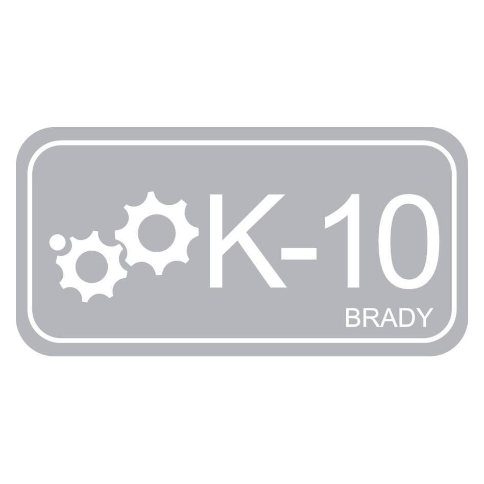 Brady B-7527, Polypropylen Schild, Energy Source Tag - Kinetic, 75 x 38mm, Grau auf Weiss, Beschrif (ENERGY TAG-K-10-75X38MM-PP/25)