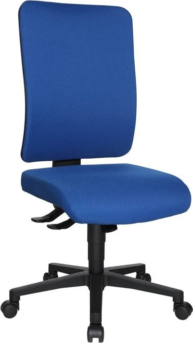 Topstar Bürostuhl Open X (P), OX4000 T26, blau, Stoff, belastbar bis 110 kg