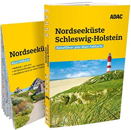 Andrea Lammert - ADAC Reiseführer plus Nordseeküste Schleswig-Holstein mit Inseln: mit Maxi-Faltkarte zum Herausnehmen - Preis vom 05.10.2026 03:47:11 h