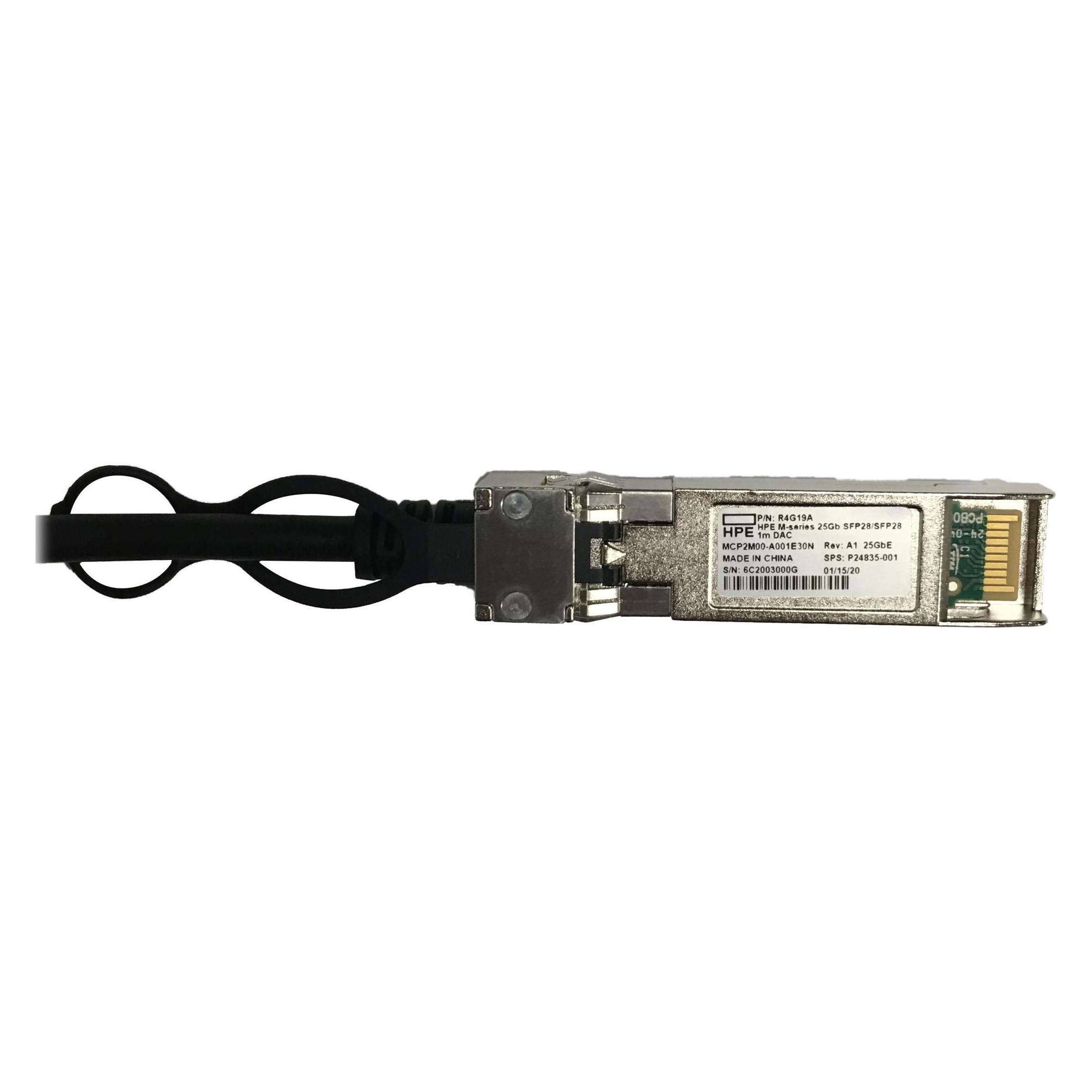 HPE E M-series Direct Attach Copper Cable SFP28 to SFP28 (0.50 m) (R4G18A)