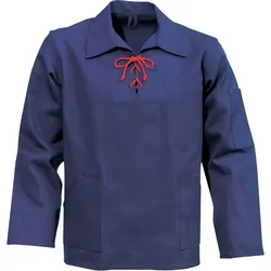Schlupfjacke "7388 KC" 100% Baumwolle marine - L - Blau