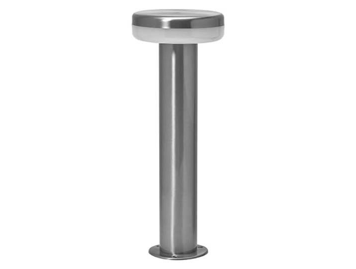 LEDVANCE ENDURA HYBRID MARI Außenleuchte, Hybridleuchte, 4W, 240lm, warmweiße Lichtfarbe, 3.000K Farbtemperatur, Edelstahl, IP44 & IP67 Schutzklasse, Solar- & Stromnetzbetrieb