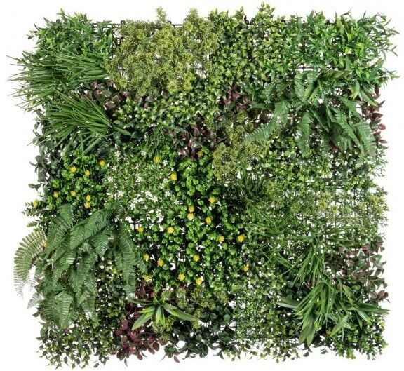 Siepe sintetica Yes Everyday 0790458 pannello mix con fiori Verde