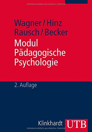 Wagner, Rudi F. - Modul Pädagogische Psychologie - Preis vom 17.10.2026 19:25:27 h