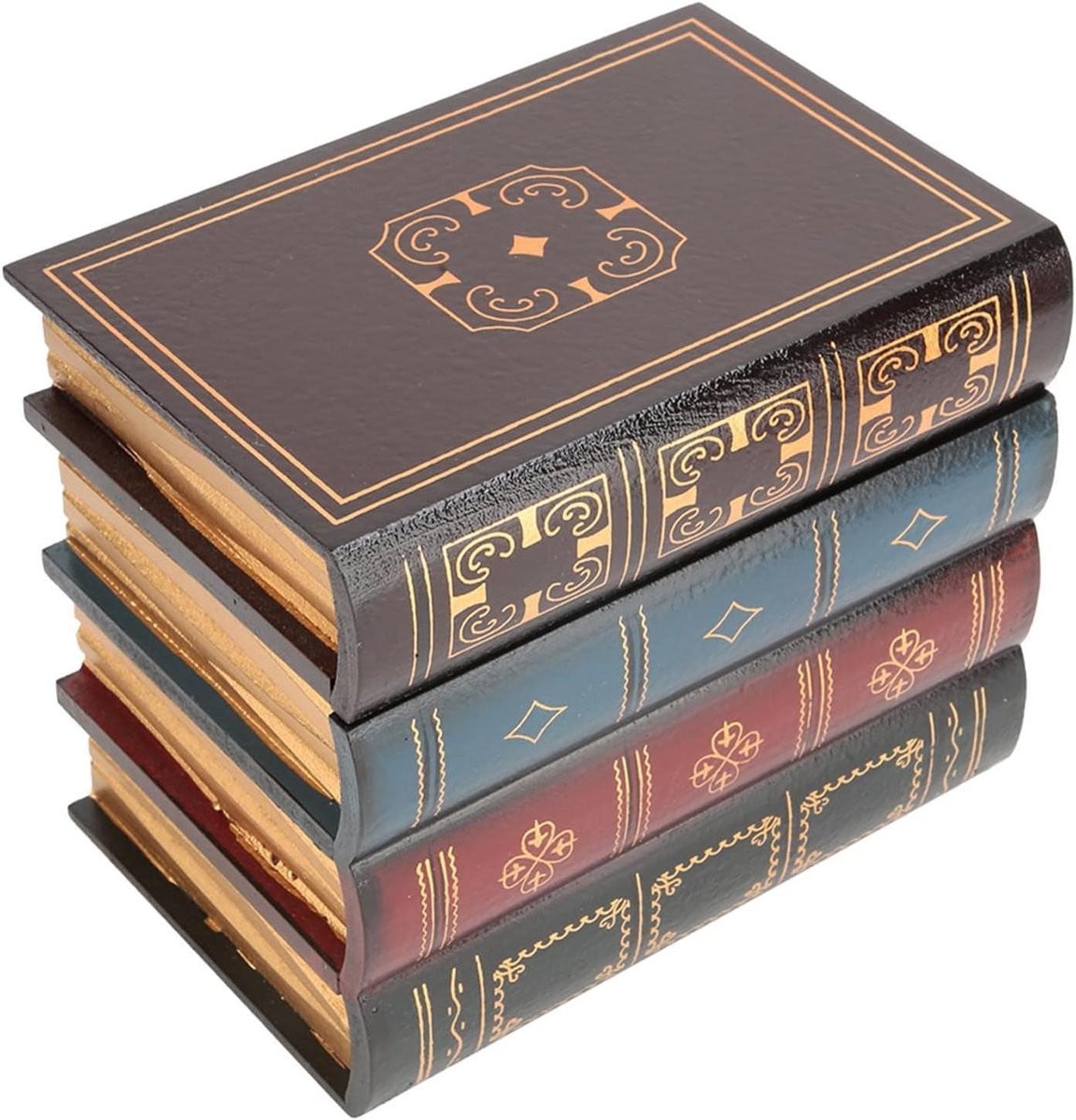 Decoratieve Nep Boek Opbergdoos - Vintage Plankdecoratie - 16 x 20 cm