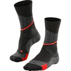 FALKE SC1 Damen Socken, Größe 39-40 in Schwarz Schwarz