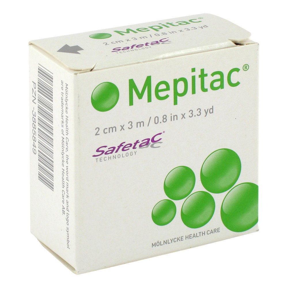 Mölnlycke Health Care GmbH Mepitac 2x300cm Rolle unsteril 03885849