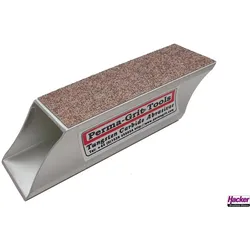 Perma-Grit, Schleifmittel, schleifklotz 2-seitig 140mm 45° abgeschrägt
