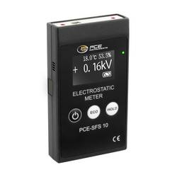 PCE Instruments PCE-SFS 10 Gaussmeter Mb±60 kV DC Erdungskabel Kro.Klemme Ausrichtung 2 Laser -40...123,8°C ...100% r.F.