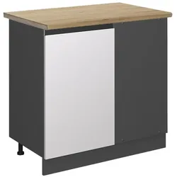 Vicco, Regal, Eckunterschrank R-Line (86 x 60 x 81.60 cm)