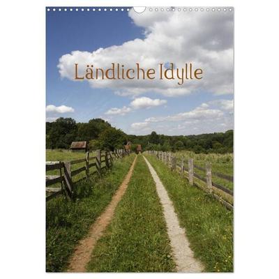 Ländliche Idylle (Wandkalender 2027 DIN A3 hoch), CALVENDO Monatskalender