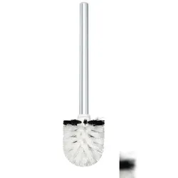 Spirella Edelstahl WC-Bürste Schwarz - Ersatz Toilettenbürste - Klobürste - Bürste - Ersatztoilettenbürste - Ersatzbürste für die Serien Level, Quadro