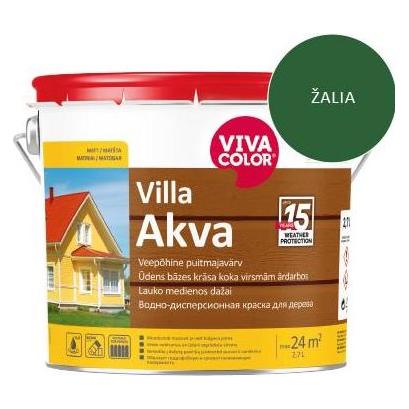 Viva Color PAINT FACADE VILLA AKVA GREEN 335X 2.7L (2700 ml) (33032200)