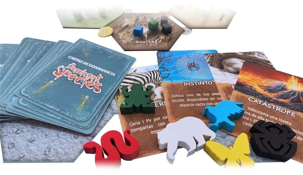 Doit Games Dominant Species bordspel met houten dieren en premium componenten