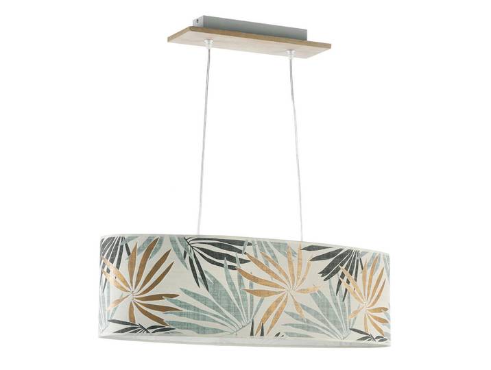 Hängeleuchte 5060 Flora, Grau, Metall, 30x110x80 cm, Eec, ohne Chemie, Lampen & Leuchten, Innenbeleuchtung, Hängeleuchten, Pendelleuchten