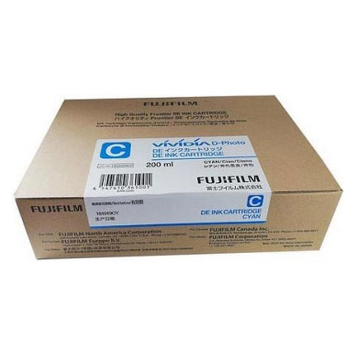 Fujifilm DE Ink Cartridge 200 ml (C) (16562907)