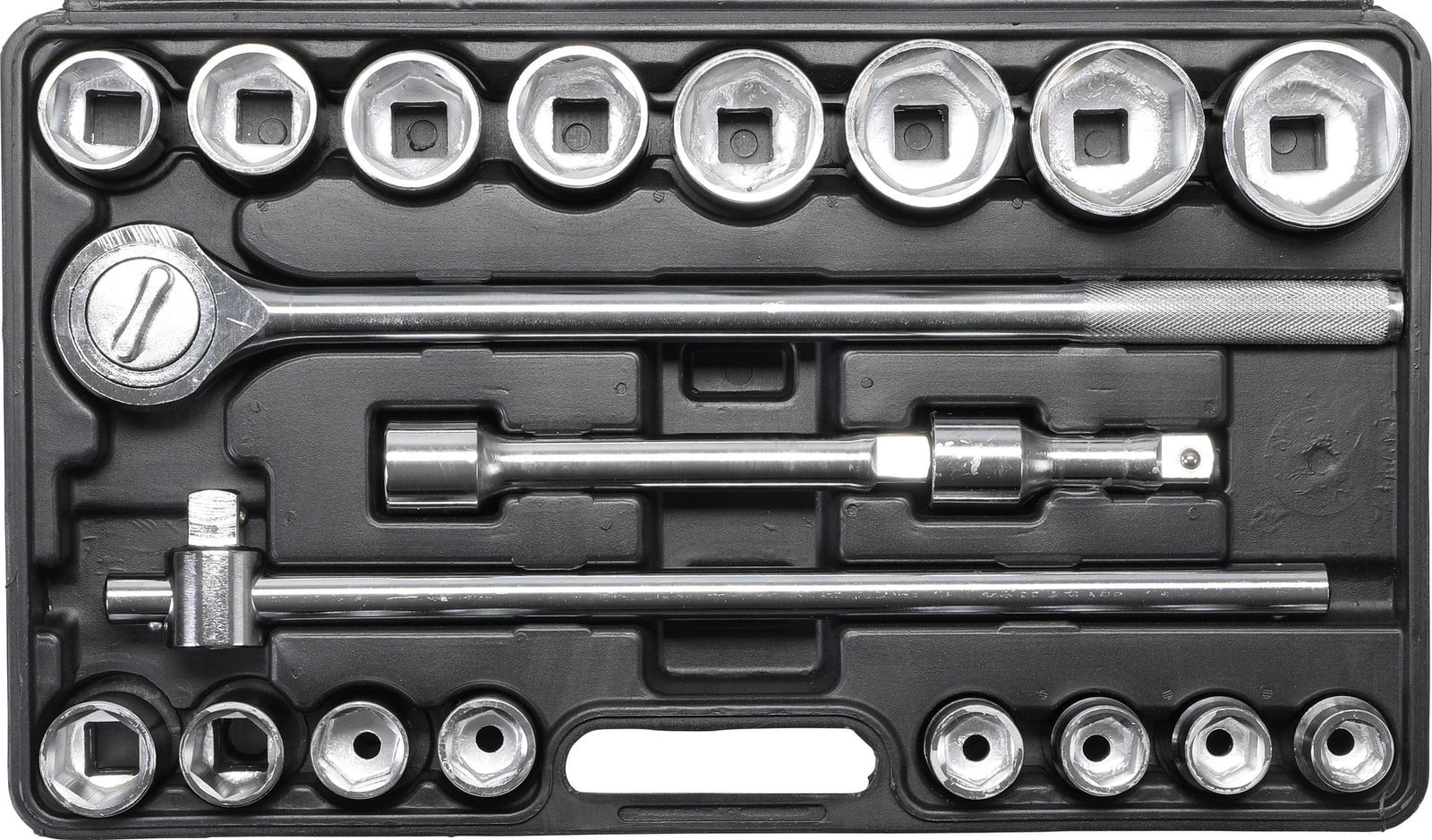 Kraftmann 20-delige set sleutels 3/4 inch