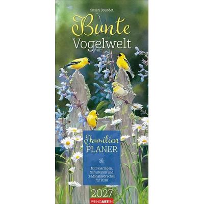 Bunte Vogelwelt Familienplaner 2027