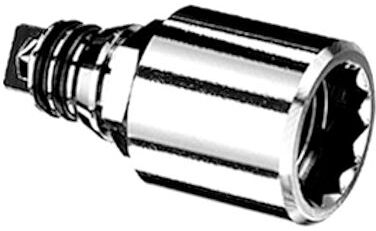 Schell Quick Verlängerung 007040699 20 mm, mit Stecktechnik, verchromt
