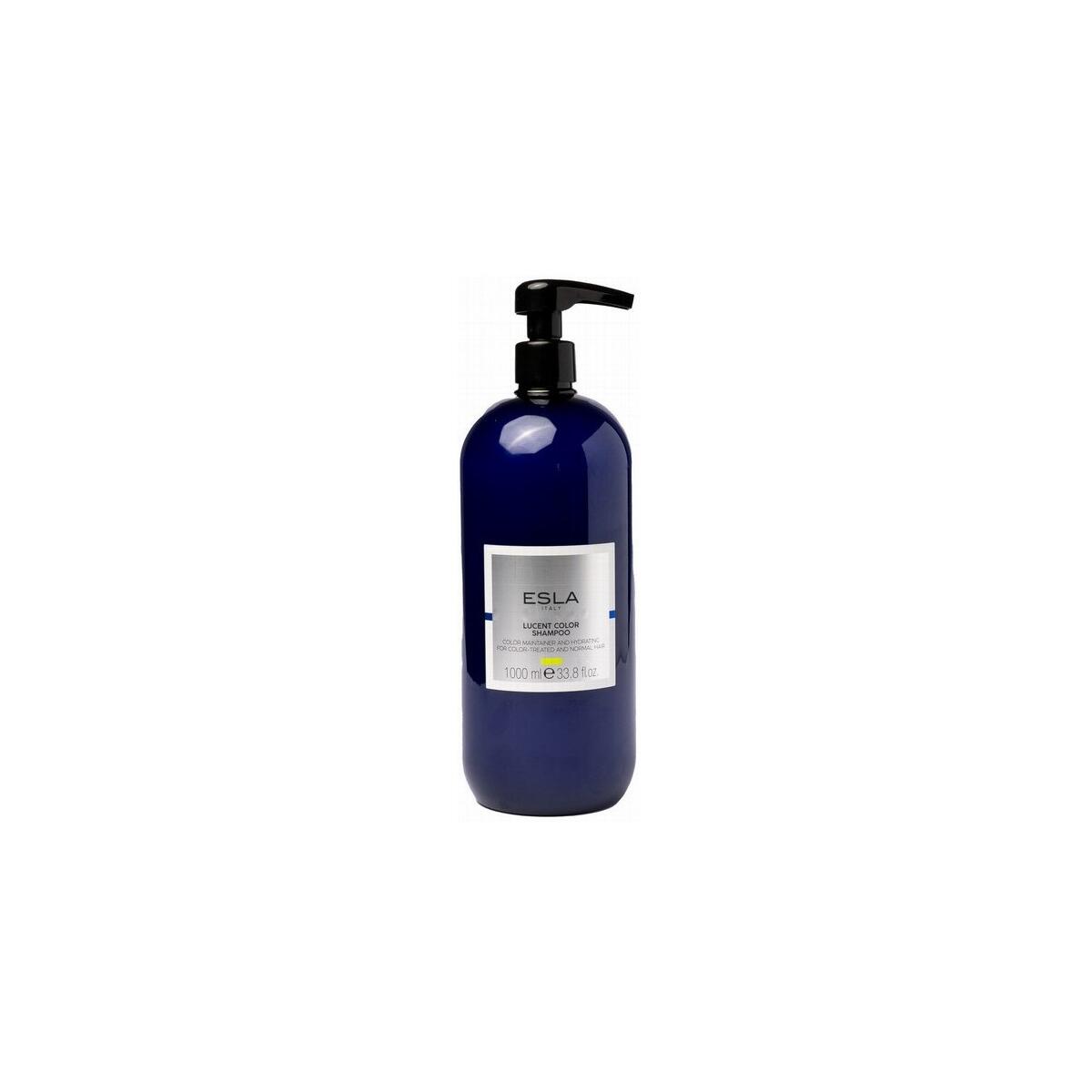H.S.A. Hair Styling Applications S.p.A. Esla Lucent Color Shampoo 1000ml Color Maintenance inkl. Pumpe