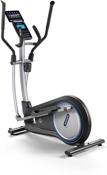 Bicicleta Elíptica SYROS 3.0 Horizon Fitness: experimenta uma zancada mais suave graças ao seu volante de inércia pesado