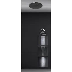 Gessi Minimali, Dusch-Einbau-System D502 Strahlart Regen, Schwall, Nebel, 57909238
