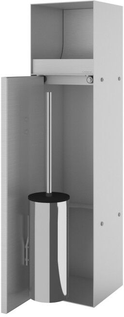 ESS Container T-ROLL Edelstahl Einbau WC- Bürstenhalter & Papierhalter, befliesbar, TCL-9 TCL-9