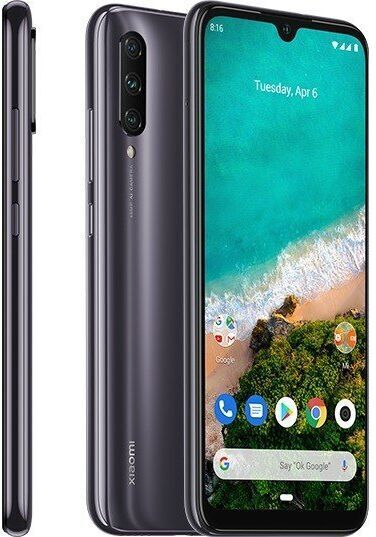 Xiaomi Mi A3   4 GB   64 GB   Dual-SIM   grau - Refurbished