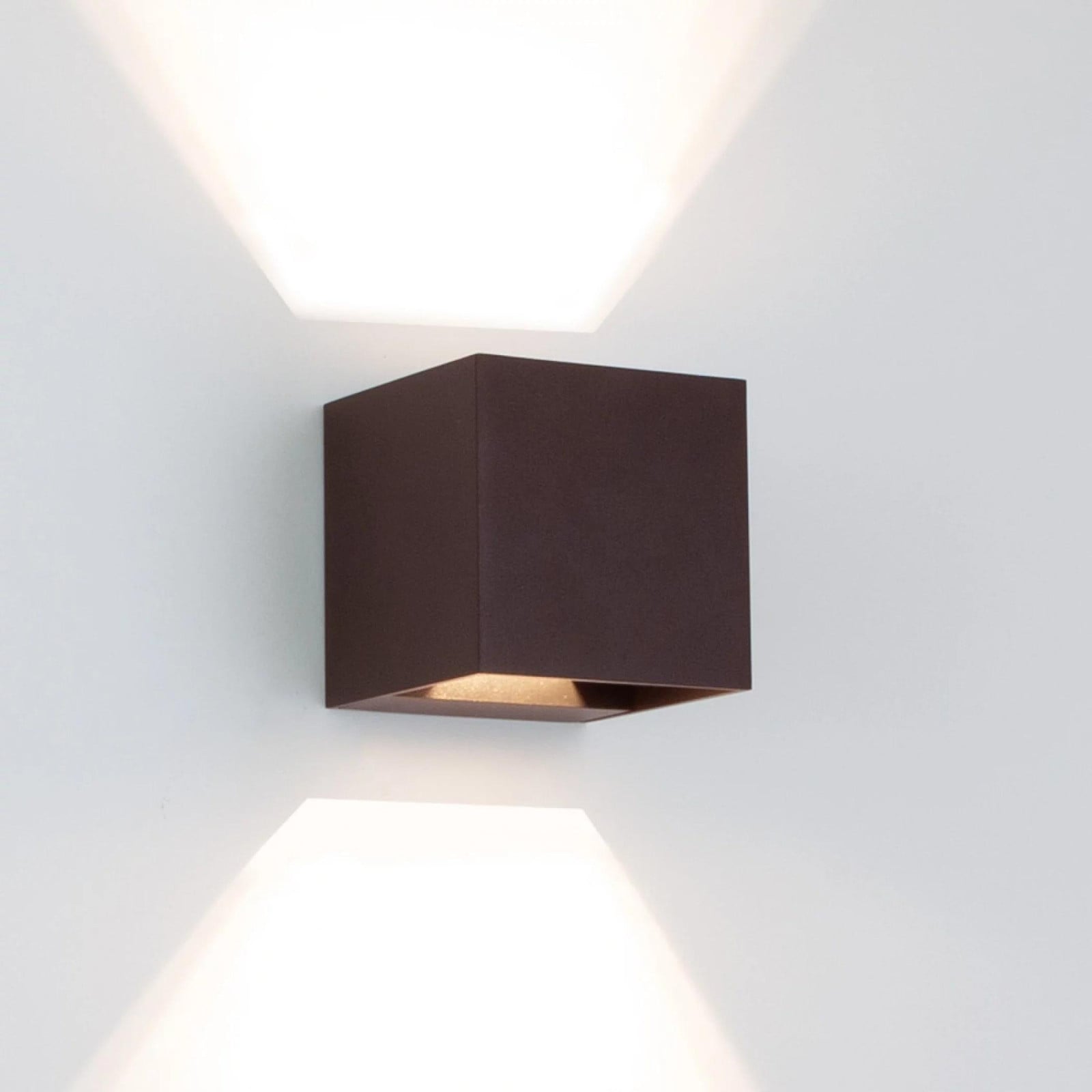 KS Verlichting Wandspot Reach bruin up & down