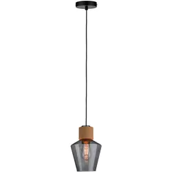 PAULMANN Pendelleuchte HV schwarz E27 asym Edla 797.40 IP20