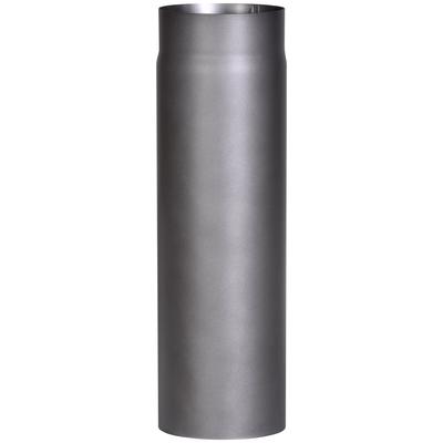 Ofenrohr FIREFIX, grau, B:15,4cm H:50cm L:15,4cm, Stahlblech, Rohre, 500 mm lang