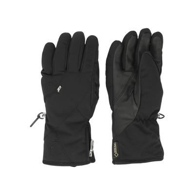 Skihandschuhe ZANIER "Aurach GTX", Damen, Gr. XL, schwarz, 100% Polyester, Handschuhe, mit GORE-Tex Active