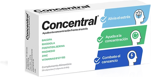 Pharma Otc Concentral 30 Cápsulas