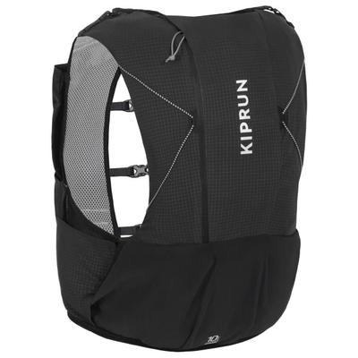 KIPRUN - Bag 900 10L - Trailrunningrucksack Gr XS/S schwarz
