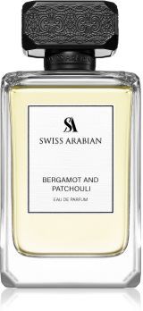 Swiss Arabian Bergamot and Patchouli Eau de Parfum para homens 100 ml. Bergamot and Patchouli
