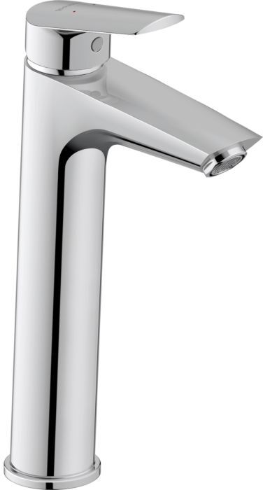Duravit No. 1 Waschtischarmatur N11030002010 ohne Zugstangen-Ablaufgarnitur, Ausladung 129mm, chrom