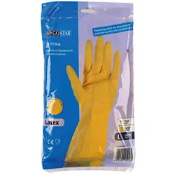 HYGOSTAR Gummihandschuhe Bettina 9 gelb