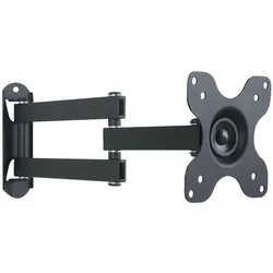 EFB ICA-LCD-923B Wandhalterung für LCD TV LED 13”-30” neigbar 2 Gelenke, schwarz ICALCD923B