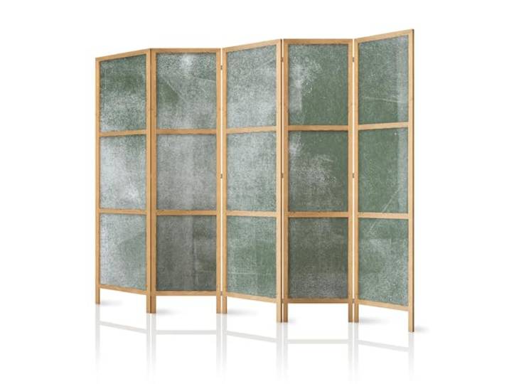 framed concept - Paravent Raumteiler aus Holz 225x172 cm, 5-teilig, einseitig, im orientalischen Stil