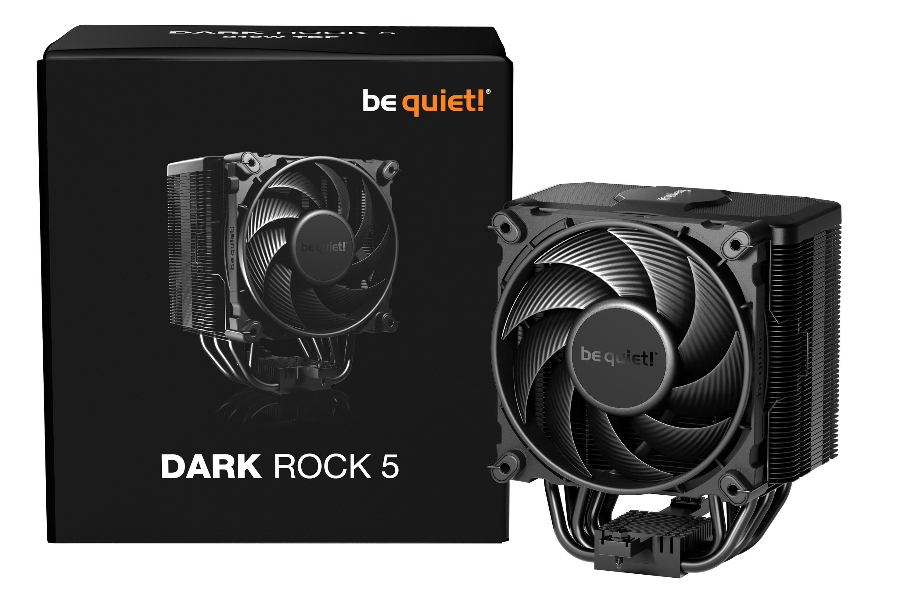 be quiet! Dark Rock 5 CPU Kühler für Intel und AMD Prozessoren